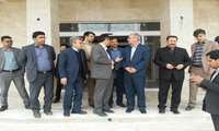 بازدید مهندس علی نیا معاون هماهنگی امور عمرانی استانداری از بیمارستان 220 تختخوابی آیت الله هاشمی رفسنجانی شیروان